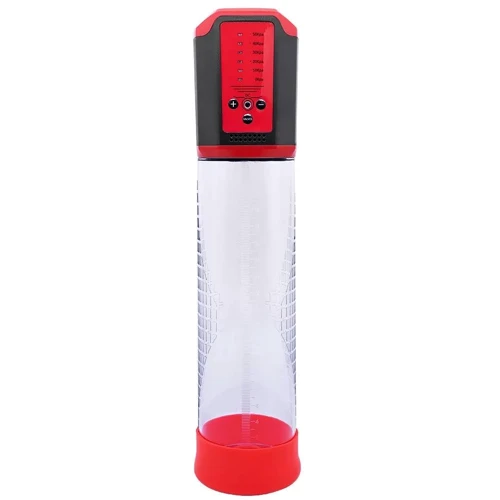 Автоматическая вакуумная помпа Men Powerup Passion Enlargement system Red