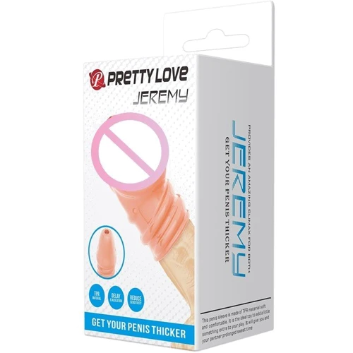 Насадка на член LYBAILE Pretty Love Jeremy Penis Thicker Flesh: Для кого Для мужчин