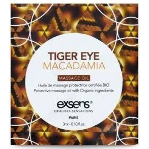 Пробник массажного масла EXSENS Tiger Eye Macadamia 3мл