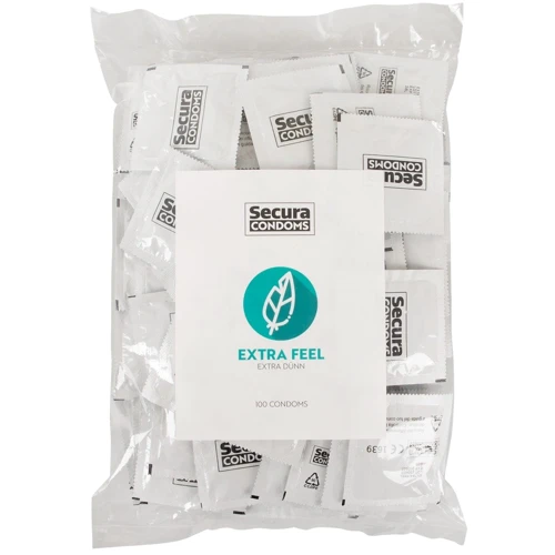 Extra Feel - Ультратонкі презервативи Secura, №100