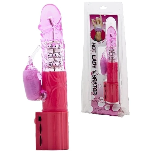 Вибратор LYBAILE Hot Lady Vibrator Pink: Назначение Вагинальные
