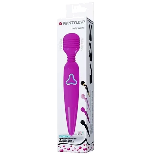 Вибромассажер серии Pretty Love Body Wand, BW-055010: Диаметр, см 4.5