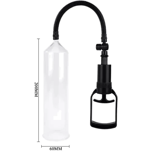 Вакуумная помпа LYBAILE - Penis Enlarger Pump (BM-010067A): Материал TPE (термопластичный эластомер), Пластик