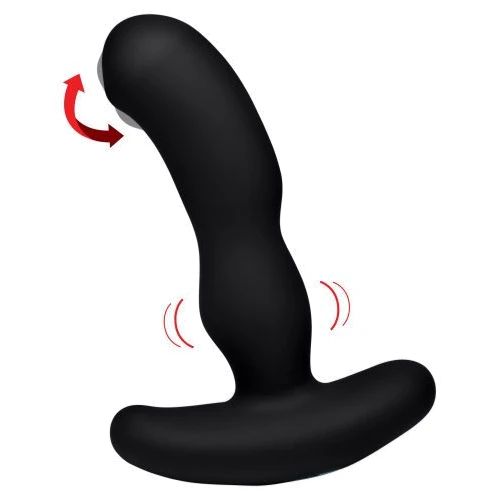 Масажер простати Prostatic Play Pro-Digger 7X Silicone Stimulating Beaded P-Spot Vibe: Наявність вібрації  є