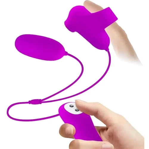 Вакуумний стимулятор з віброяйцем PRETTY LOVE - SUCTION & VIBRO-BULLETS, BI-014925: Тип і форма Вібропулі, Виброяйцо