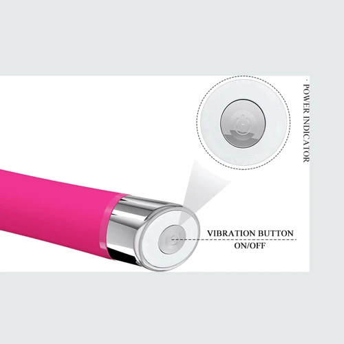 Вибратор Pretty Love Randoplh Vibrator Pink: Тип управления Кнопочное