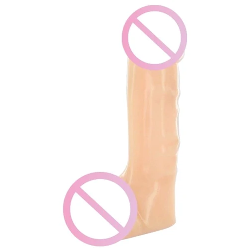 Фалоімітатор Fantasy Dick With Balls Flesh