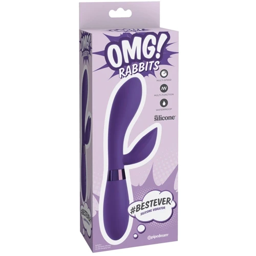 Вибратор кролик Pipedream OMG Bestever Silicone Vibrator: Назначение Вагинальные