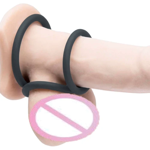 Эрекционные кольца Topco Hombre Xtra Stretch Silicone C-Bands 3-Pack, черный: Производитель Topco Sales