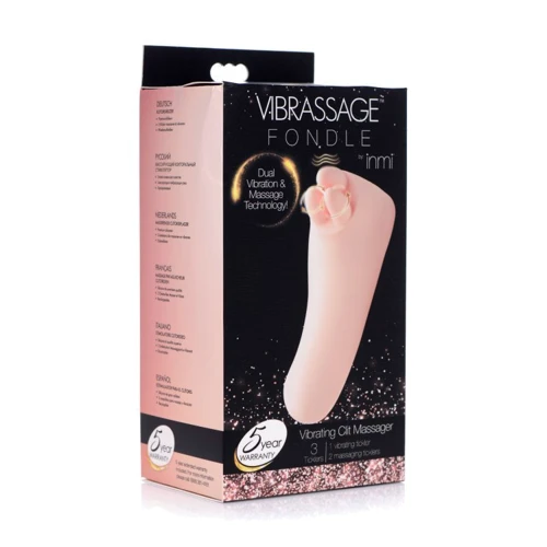 Кліторальний вібратор Inmi Vibrassage Fondle Vibrating Clit Massager фото 7