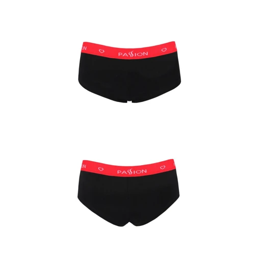 Трусики-шортики Passion PS003 PANTIES black, size XL: Для кого Для женщин