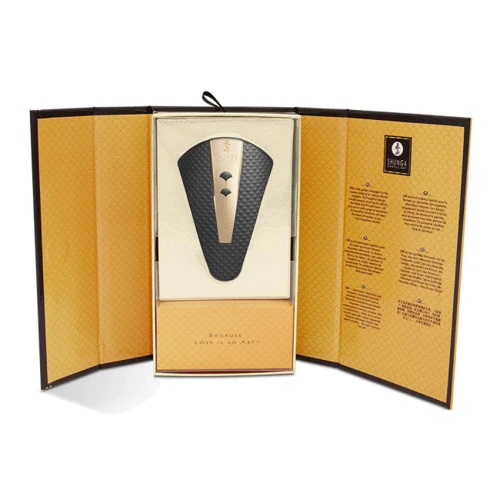 Клиторальный вибратор Shunga - Obi Intimate Massager Black: Длина, см 11.5
