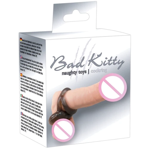 Ерекційне кільце Orion Bad Kitty Cockring Trio: Колір черный