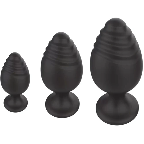 Набор анальных стимуляторов Boss Series - Silicone Anal Plugs Set (BS7800018): Тип Анальные пробки