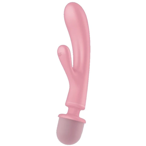 Вібратор-кролик + масажер 2в1 Satisfyer Triple Lover Рink