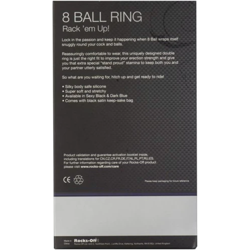 Эрекционное кольцо Rocks Off 8 Ball Black: Производитель Rocks-Off
