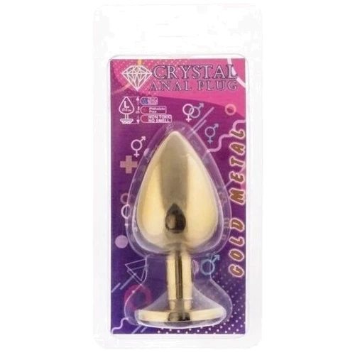 Анальна пробка, Gold Chrysolite, L: Для кого унісекс