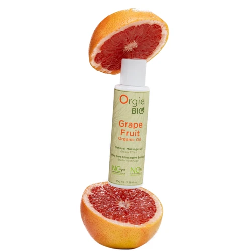 Масажна олія Orgie Bio Organic Oil Grapefruit (100 мл), органічна, веганська формула: Ефект Расслабляющий