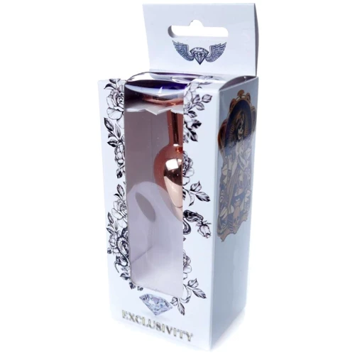Анальная пробка BOSS Series Exclusivity Jewellery Red Gold Plug Purple фото 6