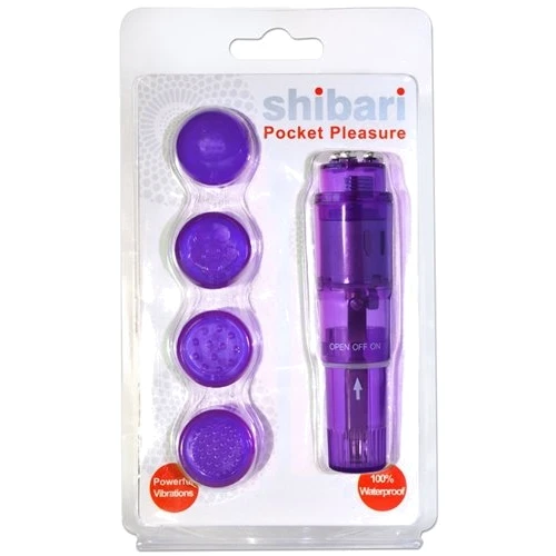 Мини стимулятор Pocket Pleasure, фиолетовый