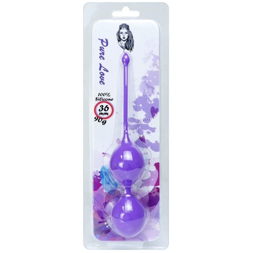 Вагинальные шарики Boss Series Pure Love Purple (3.6 см): Для кого Для женщин