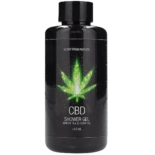 Набір для ванни та душу CBD Luxe Gift set - GREEN TEA & HEMP OIL (4 предмети): Призначення Для тела