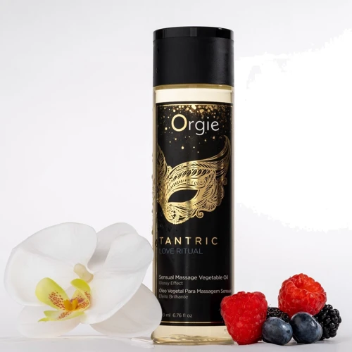 Масажна олія Orgie – Tantric Love Ritual (200 мл), для тантричного масажу, зволоження: Об'єм, мл 200