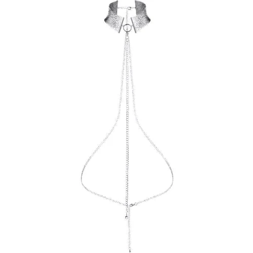 Прикраса Bijoux Indiscrets Desir Metallique Collar - Silver
