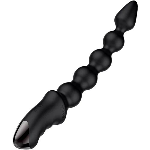 Анальный вибратор-бусы Nexus BENDZ Bendable Vibrator Probe Edition, эффект памяти формы: Материал Силикон
