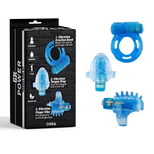 Набор из 3 игрушек CHISA GK Power Teasers Ring Kit Blue: Производитель CHISA