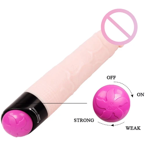 Реалистичный вибратор LYBAILE Rotation Vibrator Flesh: Тип управления Поворотное реле