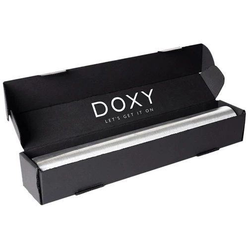 Вибромассажер DOXY Die Cast 3R Matte Black (металлический корпус): Длина, см 28
