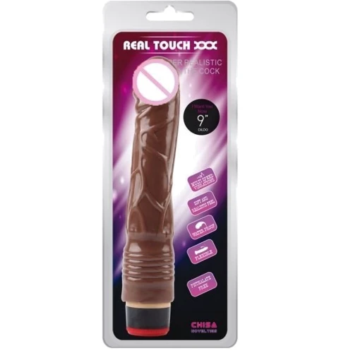 Вибромассажер Chisa 9” Vibe Cock, Brown: Для кого Унисекс