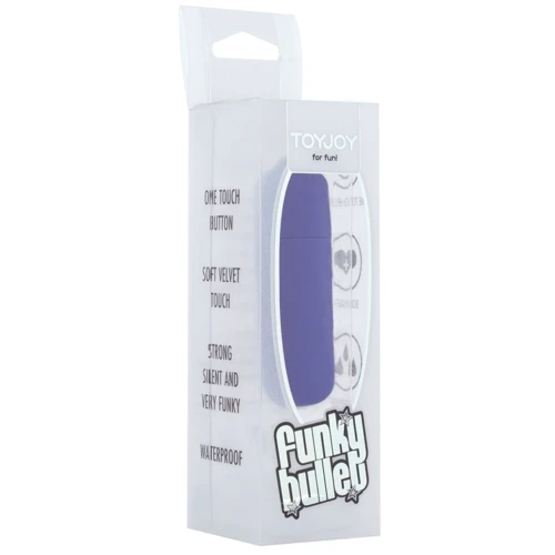 Мини вибратор Funky Bullet, 5Х1,5 см, фиолетовый: Для кого Для женщин