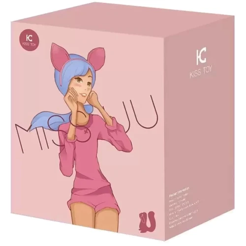 Вакуумний стимулятор з вібрацією KissToy Miss UU Pink, іграшка 2-в-1: Тип і форма Вібромасажер