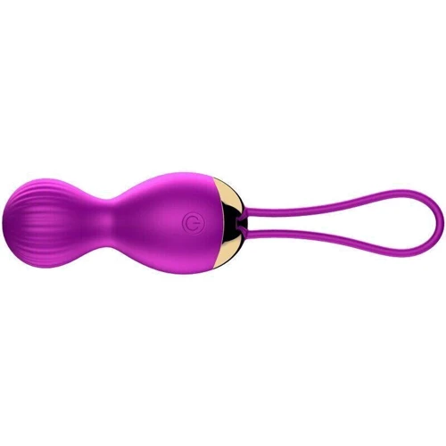 Вагинальные шарики с вибрацией и с пультом ДУ FOX - Vibrating Silicone Kegel Balls USB фото 7