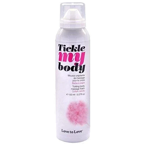 Масажна піна Love To Love TICKLE MY BODY Cotton candy (150 мл)