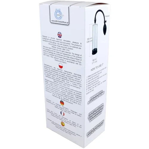 Вакуумна помпа Power pump - Black & Clear, BS6000001: Наявність вібрації  немає