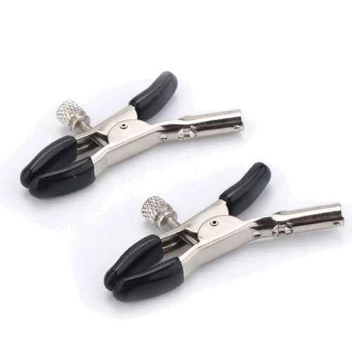 Зажимы для сосков NDS 5409 Silver/Black (23309)