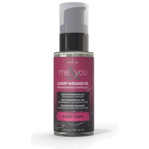 Массажное масло Sensuva Me&You - Berry Flirty (Wild Berries) 59 мл