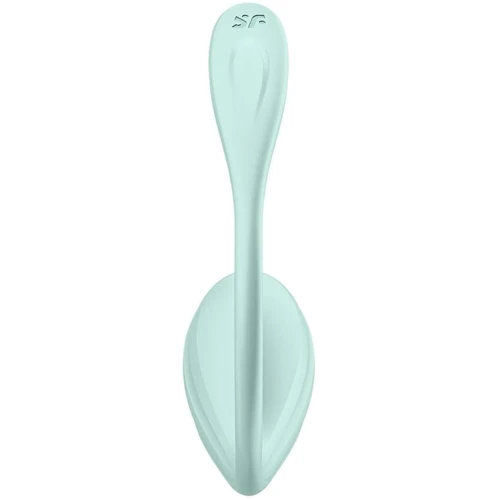 Віброяйце Satisfyer Smooth Petal Connect App Mint фото 8