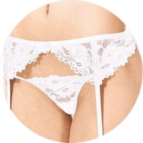 Пояс для чулок SoftLine - Garterbelt 3309, S/M (white): Для кого Для женщин
