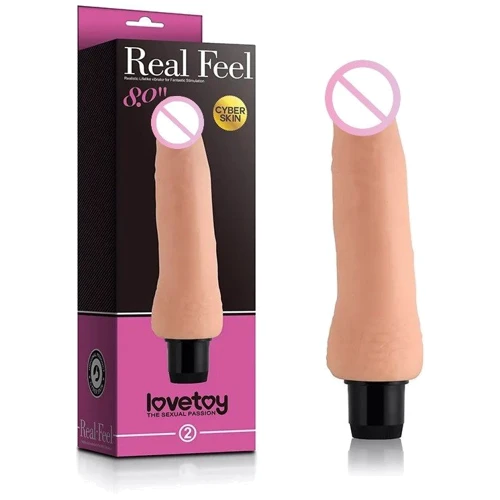 Вібратор LoveToy Real Feel Cyberskin Vibrator 2 Flesh 8 (тілесний): Призначення Вагінальні