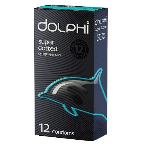 Презервативи DOLPHI Супер-точкові 12 шт