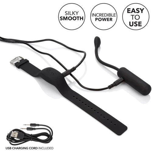 CalExotics Wristband Remote Petite Bullet вибропуля с браслетом, 7x2 см: Тип и форма Вибропули