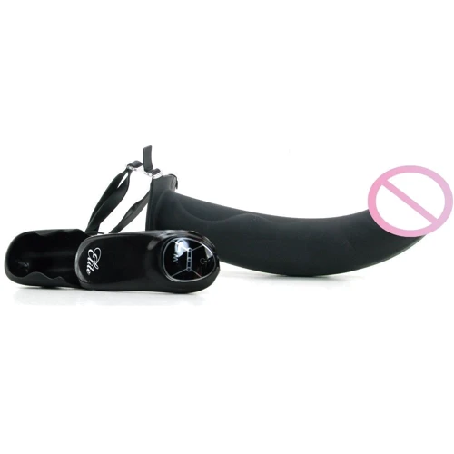 Полый страпон Fetish Fantasy Extreme Vibrating Silicone Hollow Strap-On, 25,5x5,5 см: Для кого Для мужчин