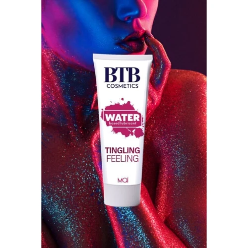 Лубрикант на водній основі з ефектом вібрації MAI BTB Tingling Feeling (100 мл): Тип Вагинальные