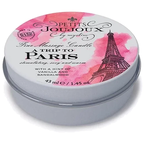 Масажна свечa Mystim Petits Joujoux - Paris - Vanilla and Sandalwood (43 мл)