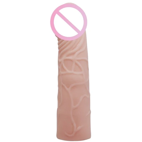 Насадка на пеніс LYBAILE Sex Toys Big Man 6" Flesh