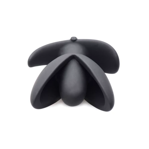 Анальна пробка Sprouted 10 Mode Rechargeable Silicone Anal Plug з розширенням і вібрацією: Наявність вібрації  є